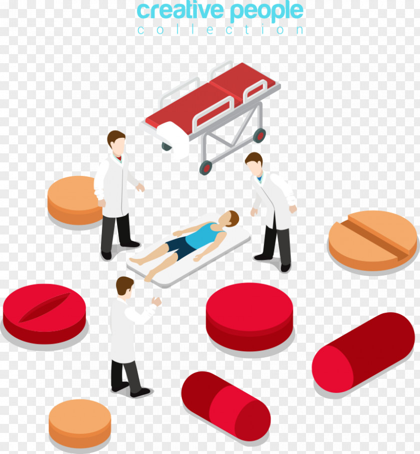 Doctors Treat Vector Scene Euclidean Clip Art PNG