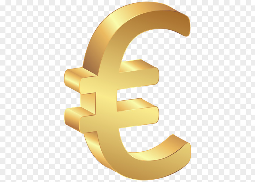 Euro Currency Symbol Clip Art Image Free Content Design PNG