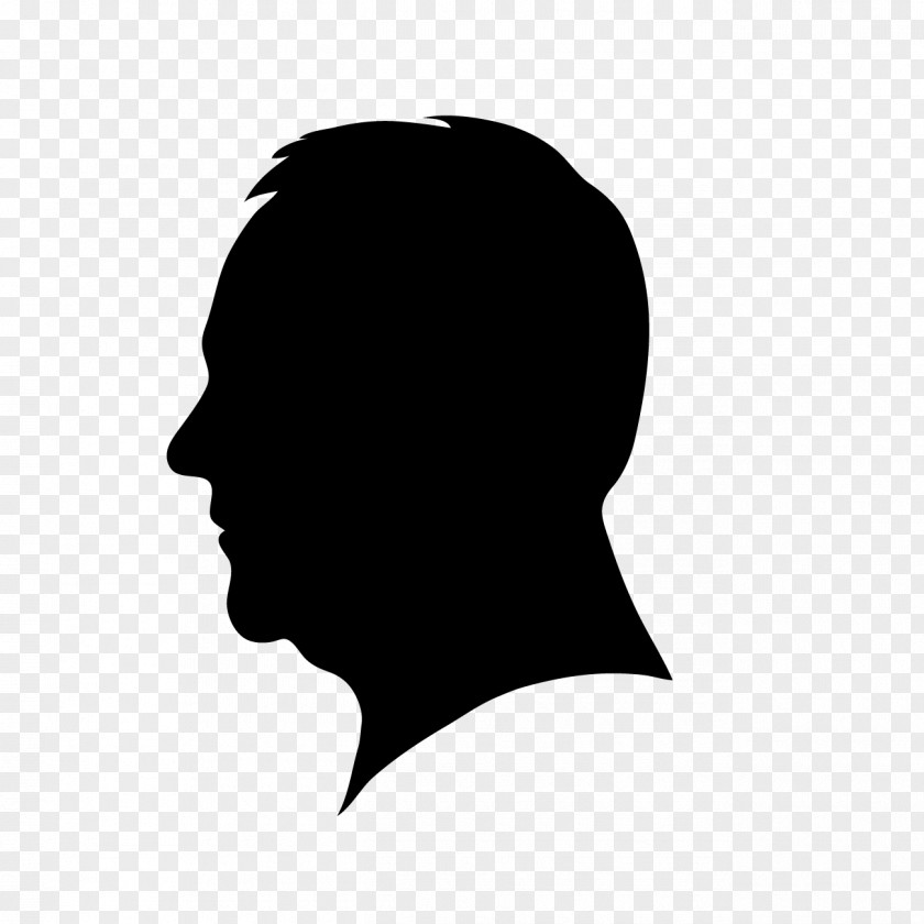 Middle-aged Male Lecturer Silhouette Clip Art PNG