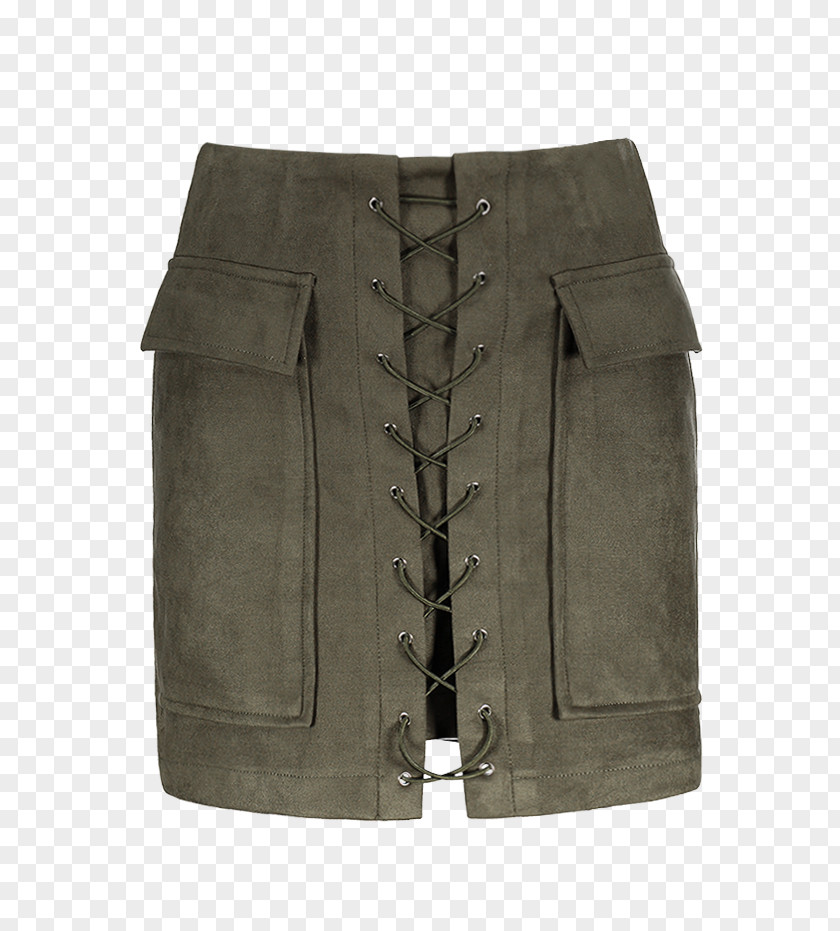 Mini Skirt Miniskirt Bermuda Shorts Pocket Suede PNG