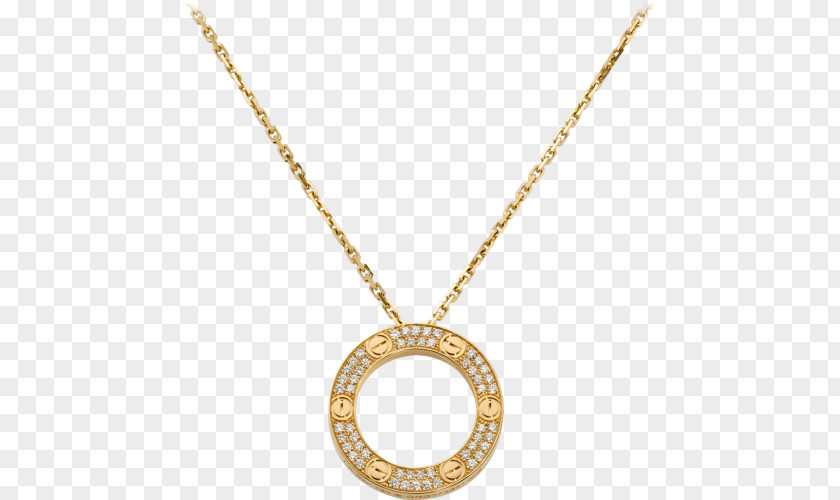 Necklace Cartier Love Bracelet Jewellery Diamond PNG