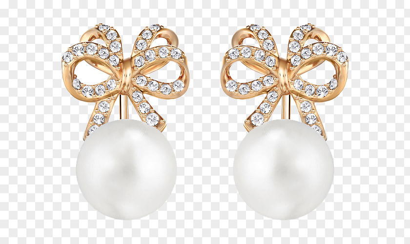 Swarovski Jewelry Pearl Earrings Earring Jewellery AG Necklace PNG