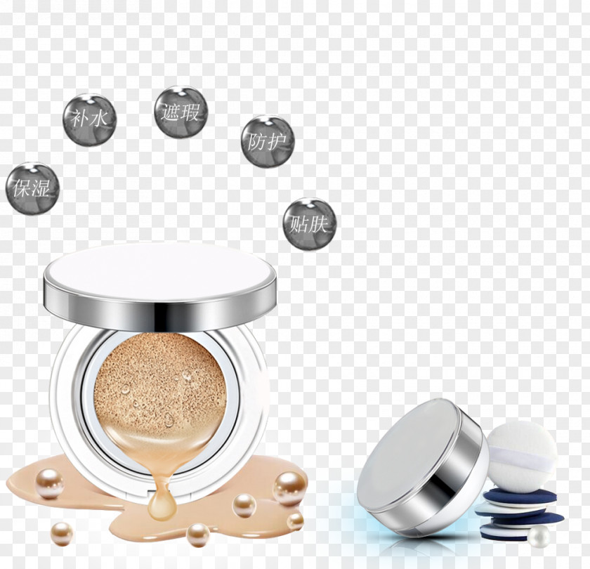 Water Cushion BB Cream Sunscreen CC Cosmetics Concealer PNG