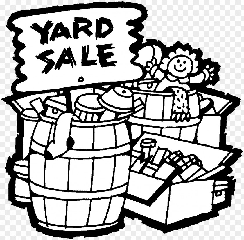 Yard Line Garage Sale Sales Church Borders And Frames Clip Art PNG
