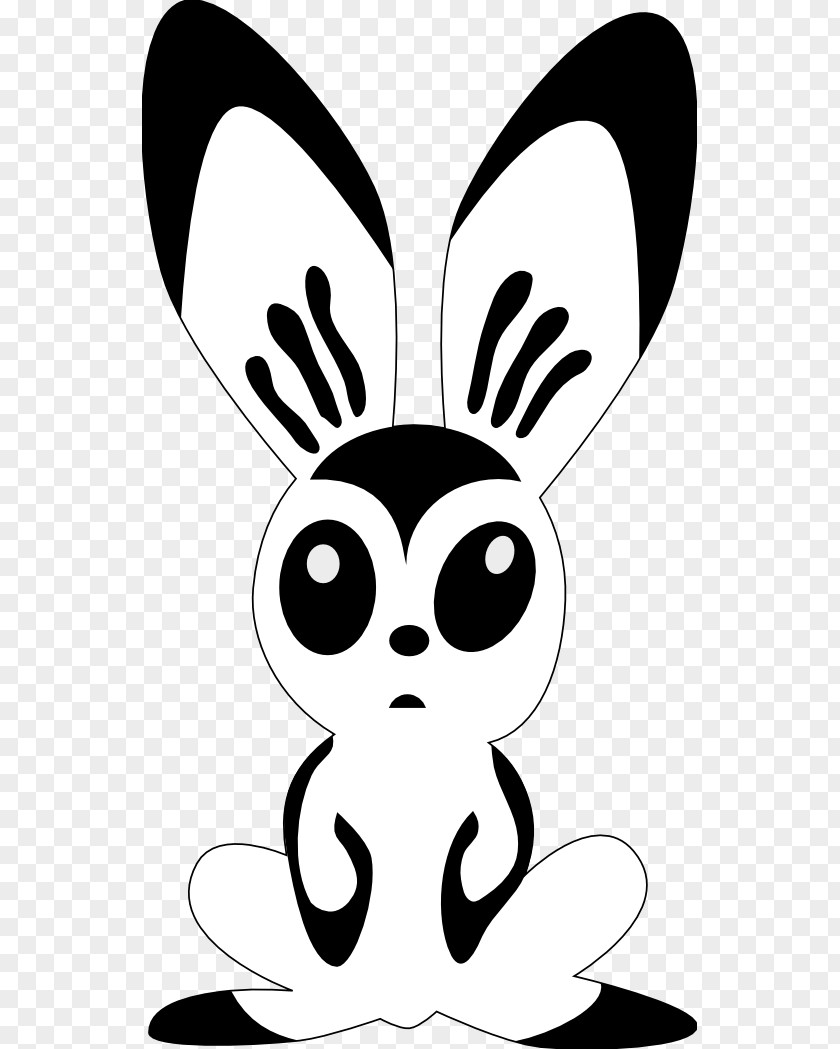 Black And White Bunny Pictures Rabbit Angora Easter Hare Clip Art PNG