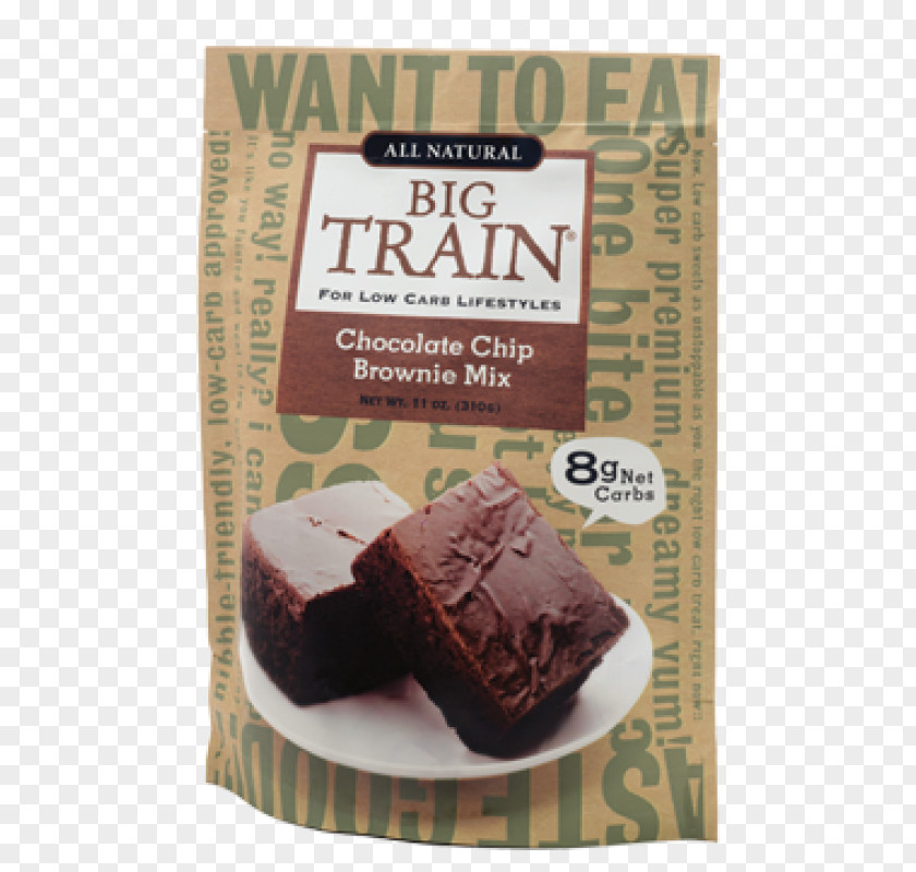 Chocolate Brownie Fudge Chip Low-carbohydrate Diet Train PNG