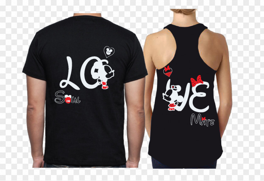 Minnie Mouse Mickey T-shirt Soulmate PNG