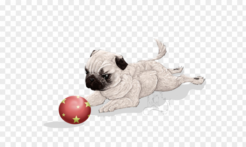 Squishy Pug Paws Puppy Love Dog Breed Toy PNG