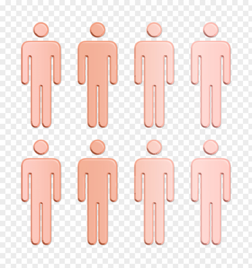 8 Persons Icon People Group PNG