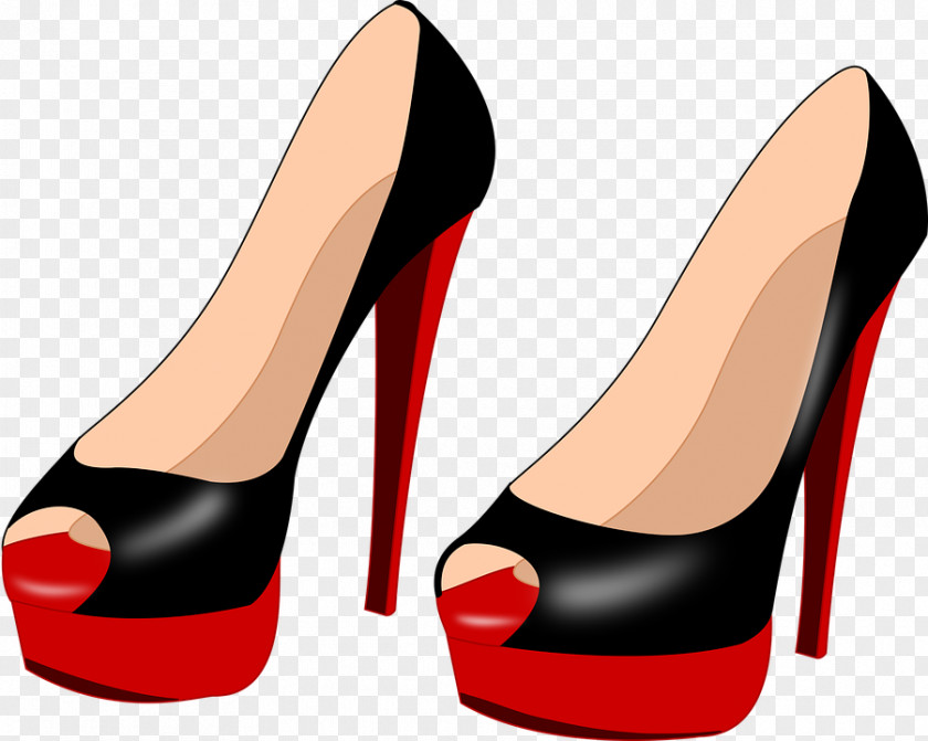 Dress High-heeled Shoe Stiletto Heel Clip Art PNG