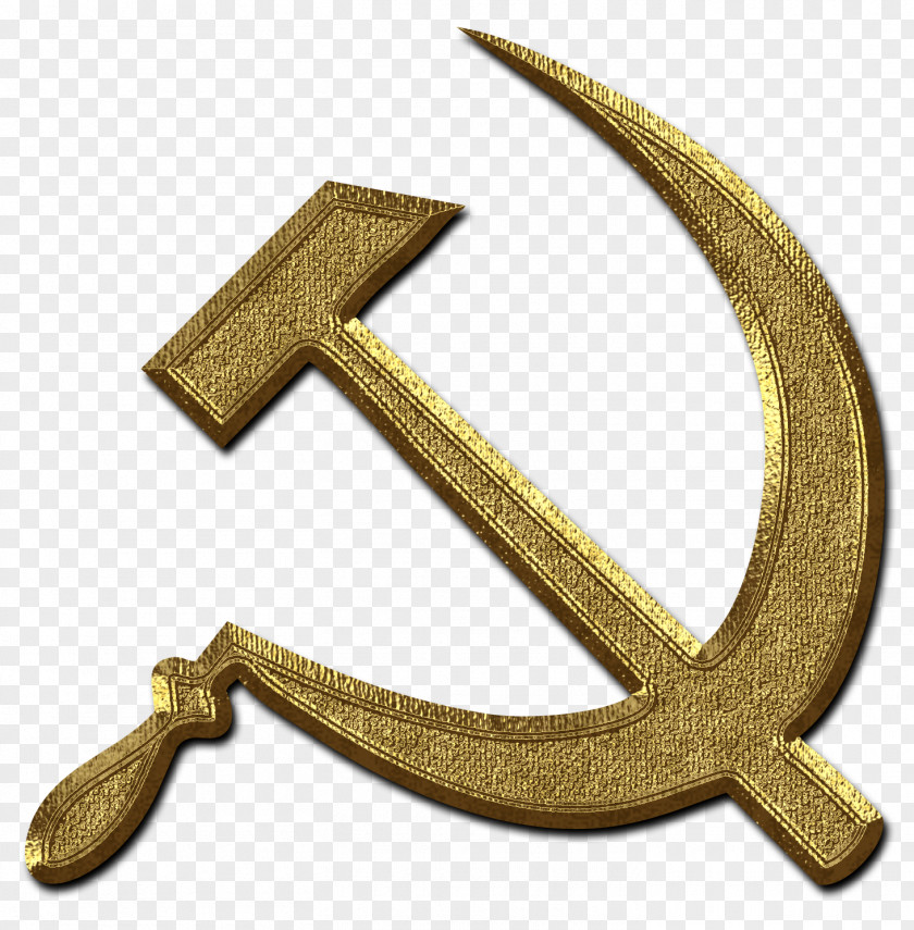Hammer And Sickle Russian Revolution Communist Symbolism PNG