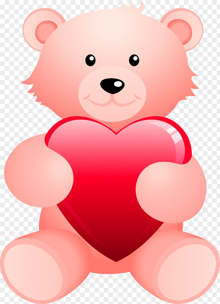 Happy Valentines Day Bear Tenor Animation Clip Art PNG