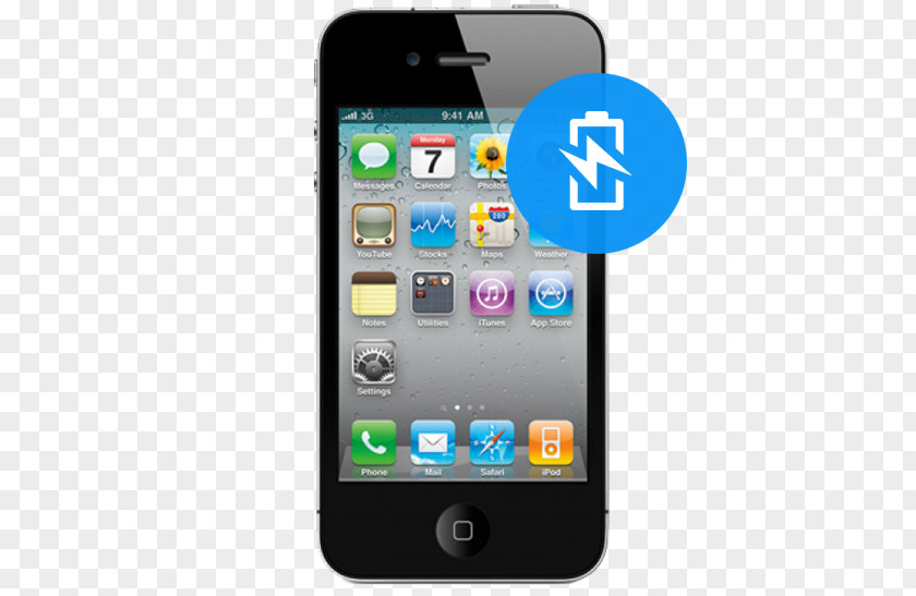 Iphone Battery IPhone 4S 5s Apple Telephone Smartphone PNG