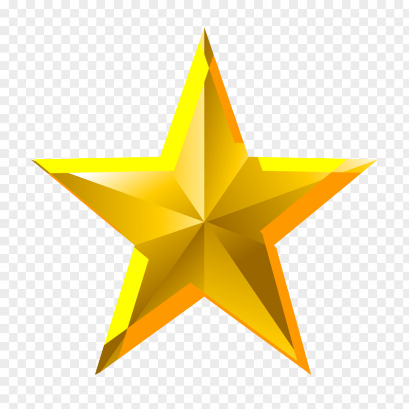 Star 3D Computer Graphics Clip Art PNG