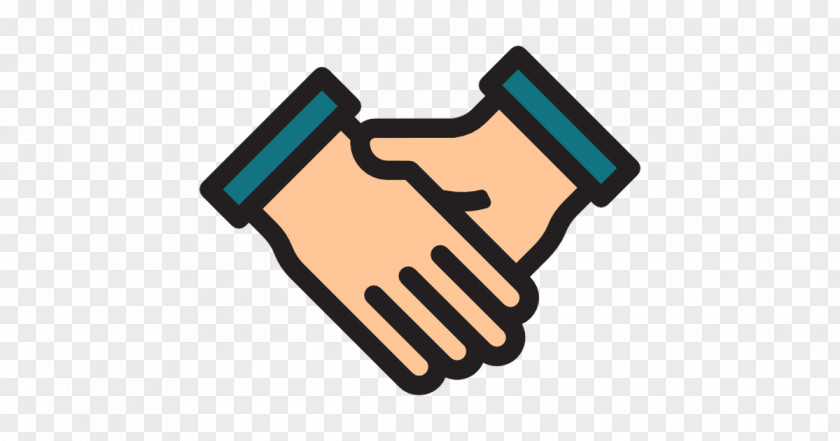 Logo Shake Hand Finance Digital Marketing Business PNG