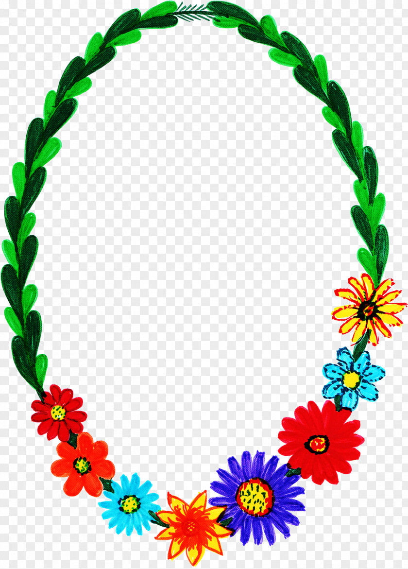 Plant Jewellery Watercolor Floral Frame PNG