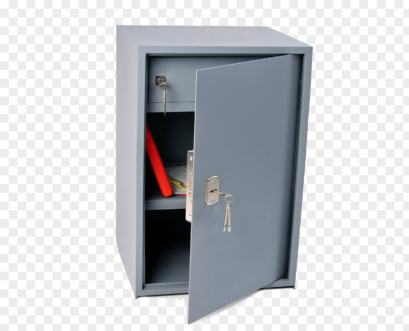 Safe Office Document Metal PNG
