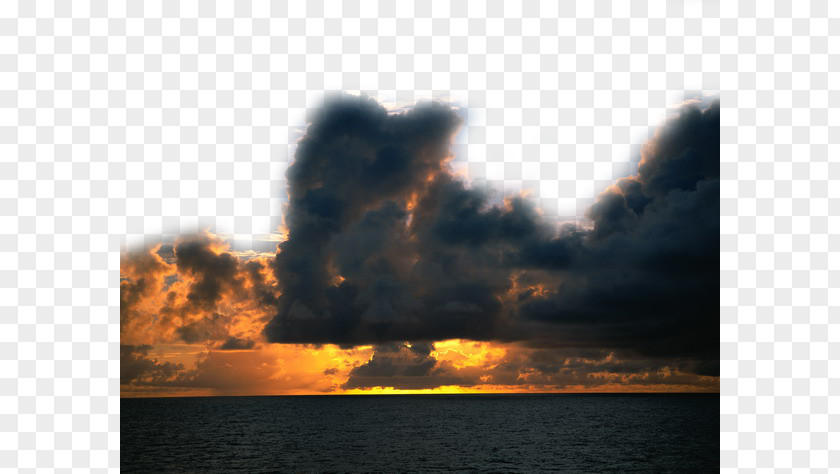 The Sun Obscured By Clouds Cloud Light Stratus Sunset PNG