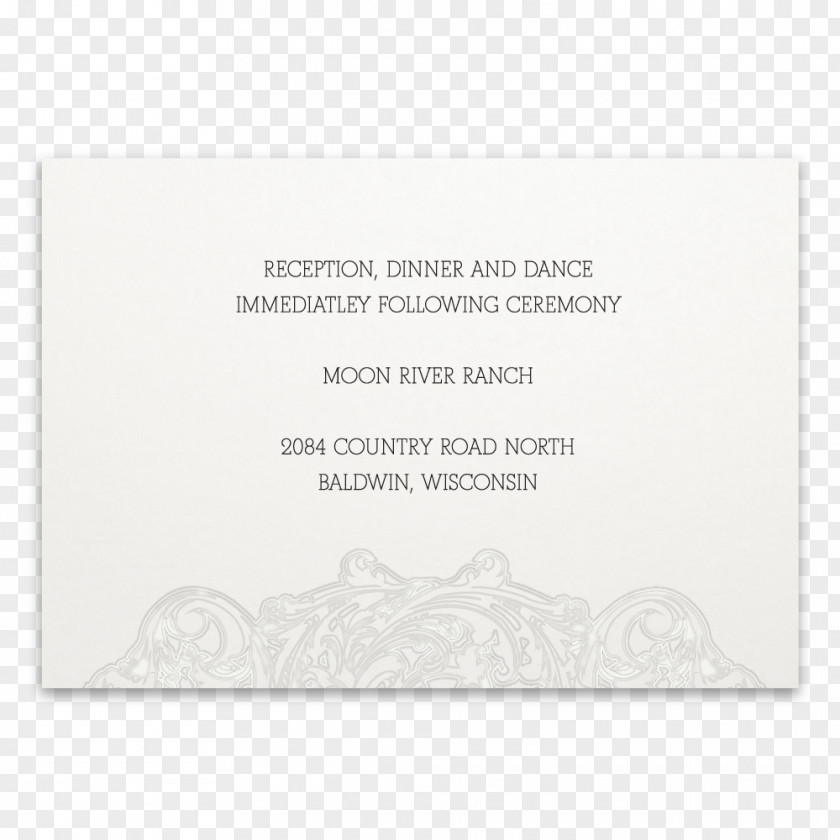 Wedding Reception Font PNG