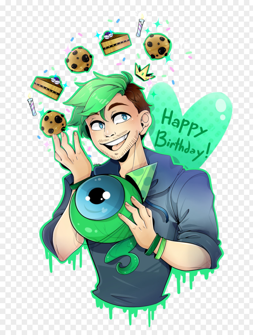 Birthday Jacksepticeye YouTuber Roi Wassabi PNG