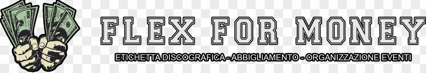 Flex Banner Brush Font Line PNG