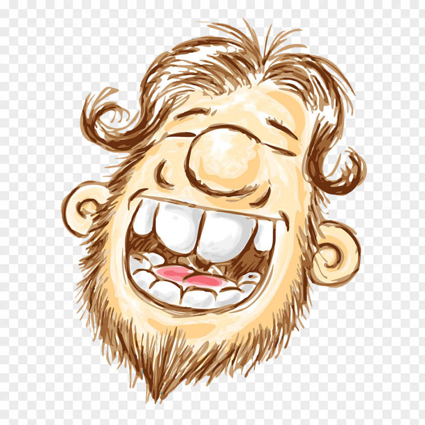 Roar With Laughter Smile Illustration PNG