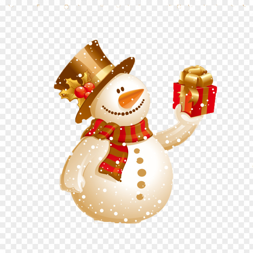 Snowman Gift Family Wish Christmas And Holiday Season Happiness Tree PNG