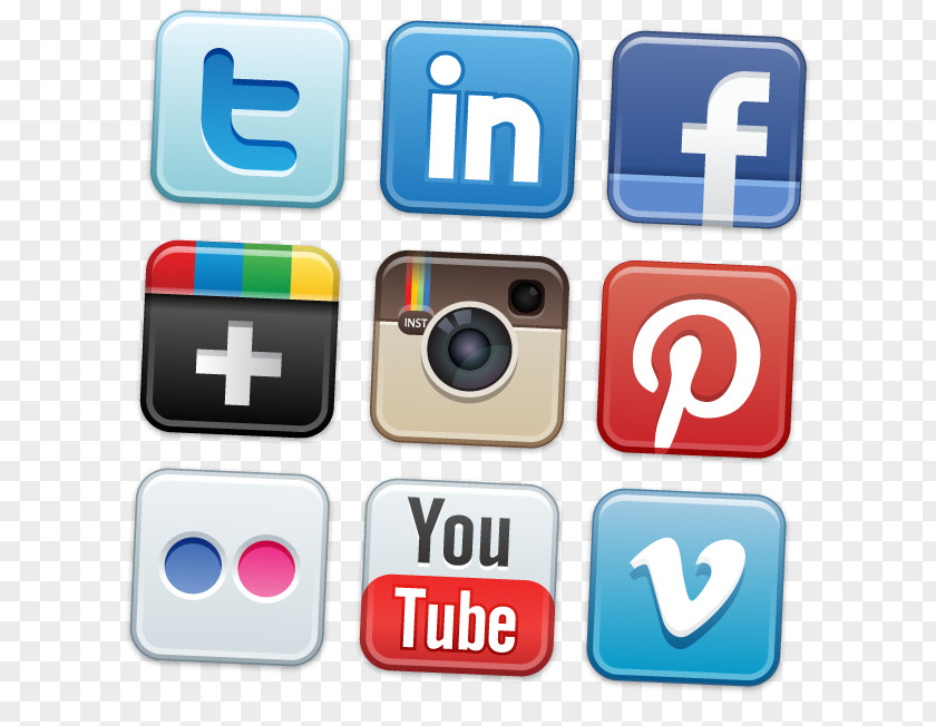 Social Media News Website Web Logos PNG