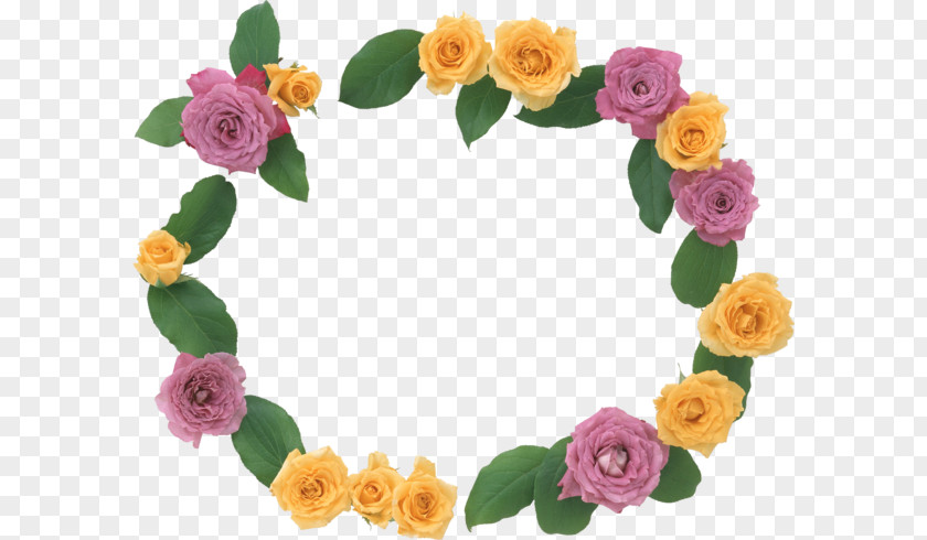 Flower Garden Roses Wreath Petal Clip Art PNG