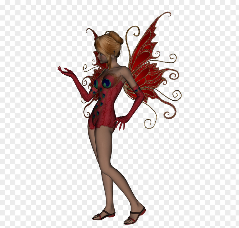 Ms. Fairy Costume Design Cartoon Figurine PNG