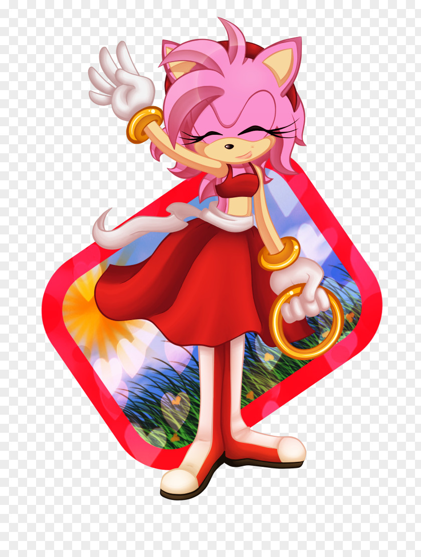 Sonic The Hedgehog Amy Rose Drawing PNG