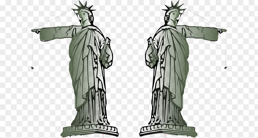 Statue Of Liberty Eiffel Tower Image Ellis Island PNG