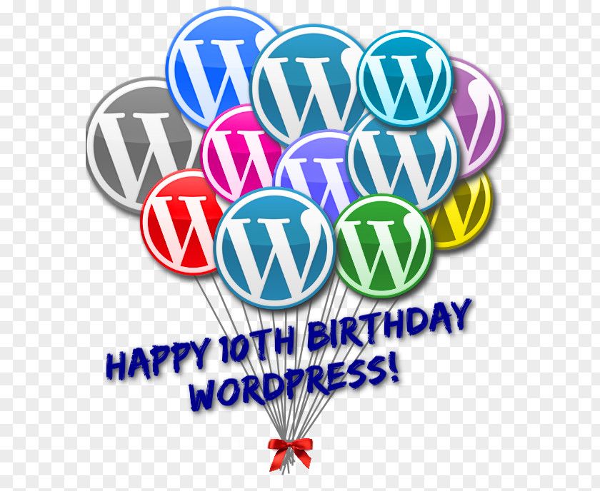 Balloon WordPress: The Complete Beginners Guide To Build Your WordPress Website From Scratch Logo Font PNG