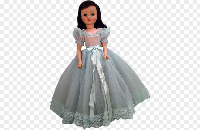 Doll Alexander Company Gown Dress PNG