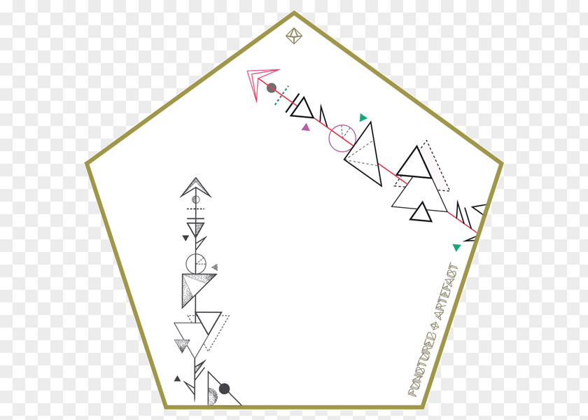 Ink Shading Material Paper Geometry Flash Triangle Symbol PNG