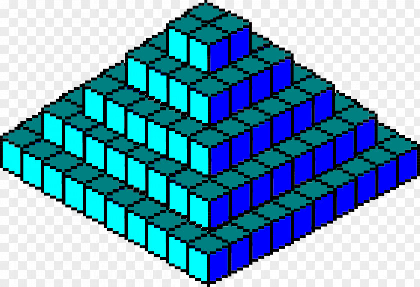 Pyramid Of Austerlitz Pixel Art PNG