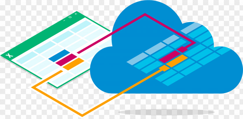 Cloud Share Microsoft Excel Computing Spreadsheet Comma-separated Values Computer Software PNG