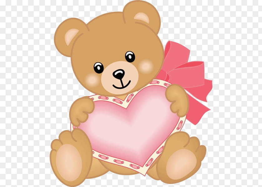 Teddy Bear Heart Stock Photography PNG bear photography , Cartoon love, brown holding pink heart clipart PNG