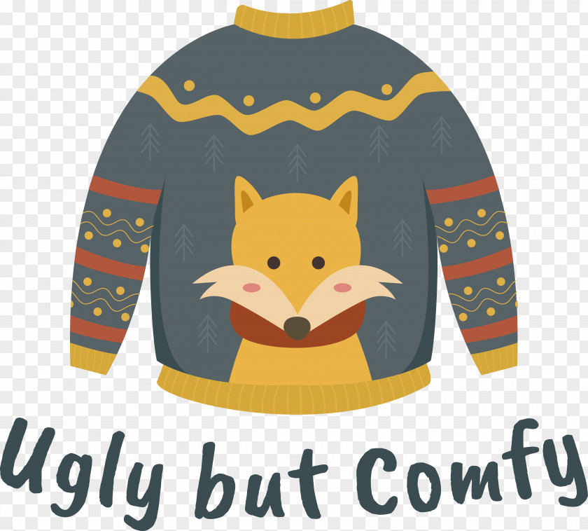 Ugly Comfy Ugly Sweater Winter PNG