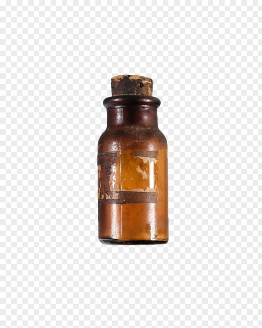 Apothecary Glass Bottle Water Bottles Liquid PNG