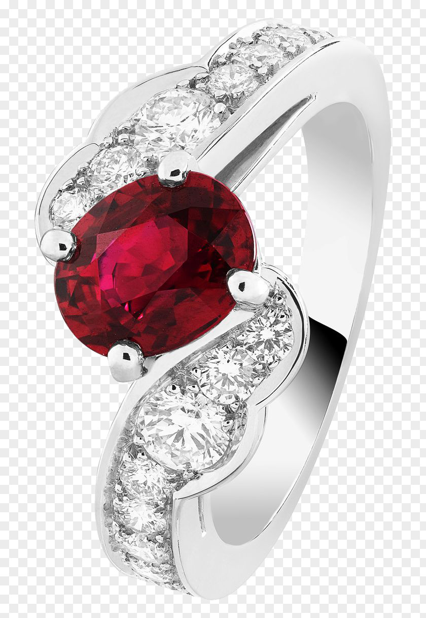 Billing Division Of The Products In Kind Red Ruby ​​ring Wall Button Earring Jewellery Van Cleef & Arpels PNG