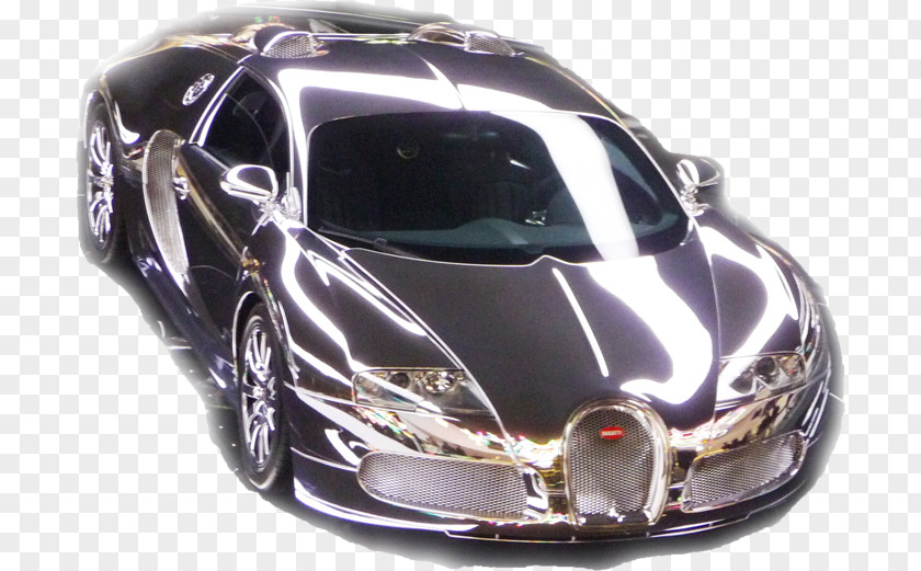 Car Bugatti Veyron Mid-size Automotive Design PNG