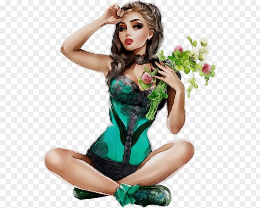 Costume Plant Green PNG