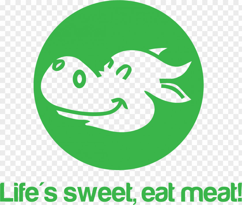 Eat Meat Smiley Leaf Brand Cartoon Clip Art PNG