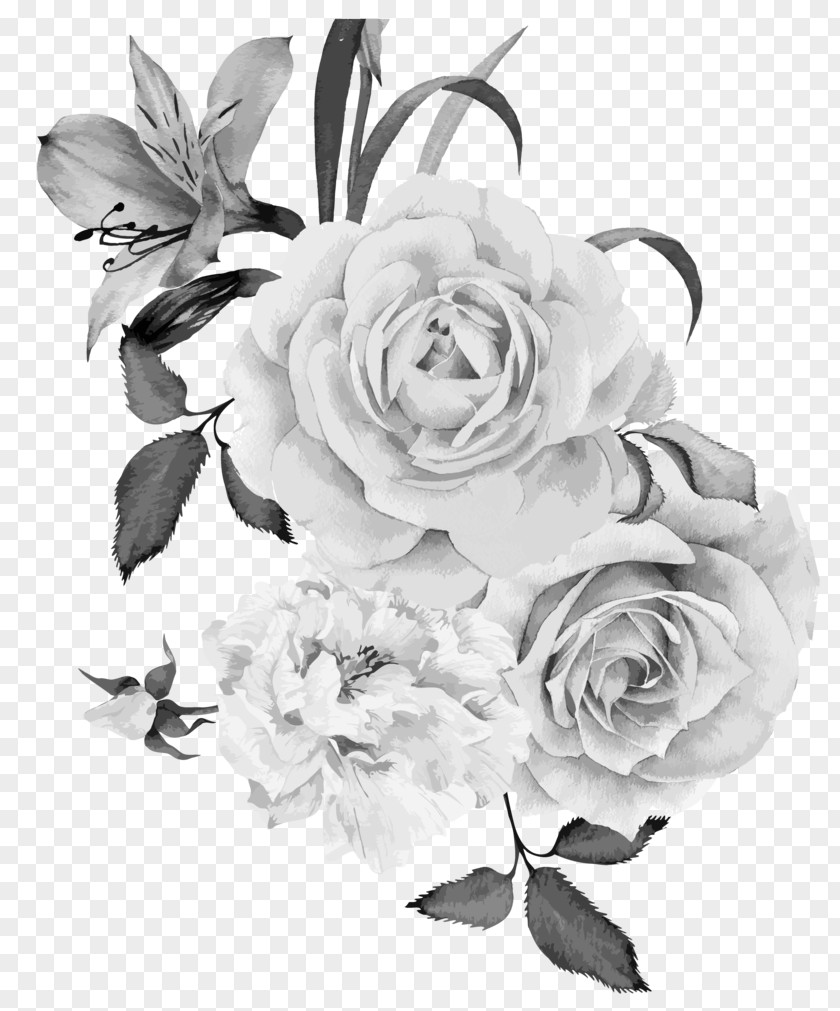 Flower Garden Roses Floral Design Bouquet Cut Flowers PNG