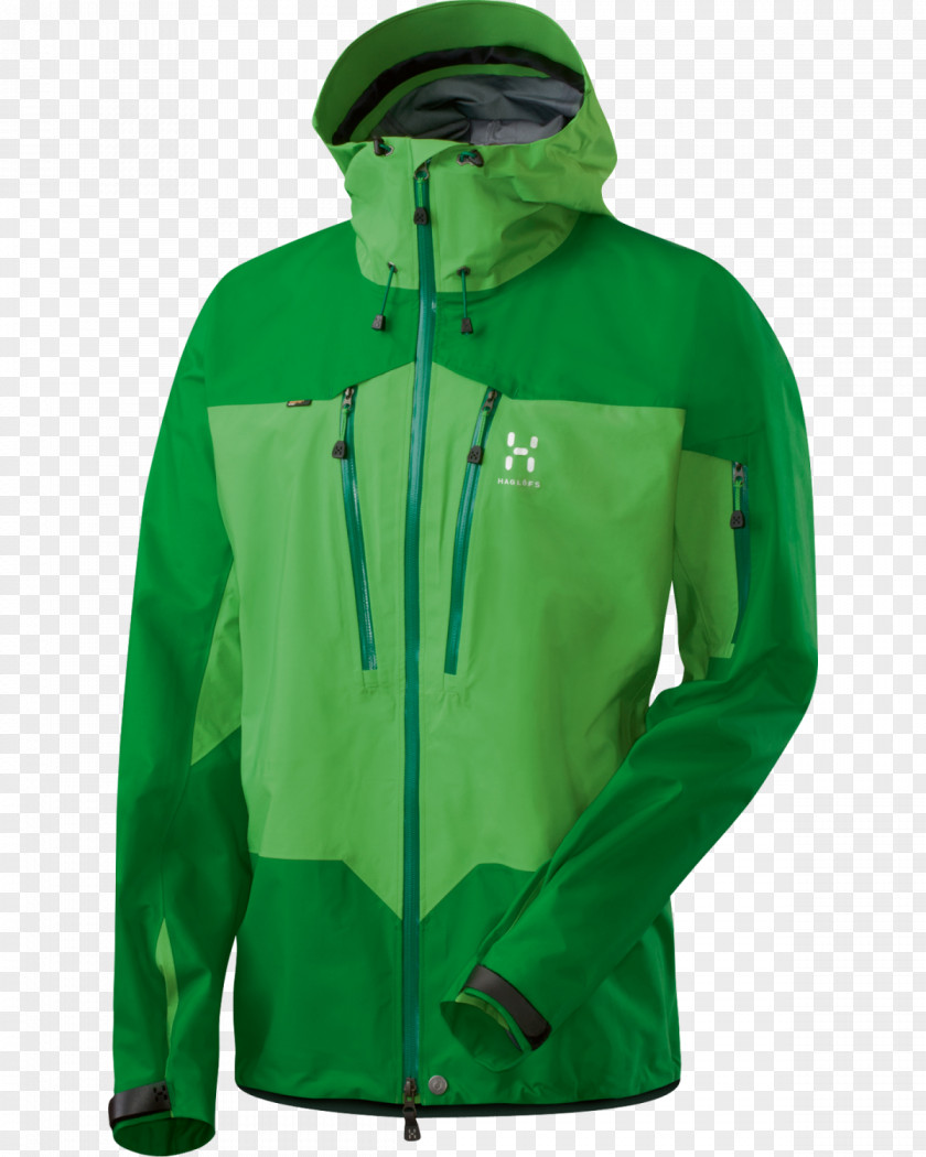 Jacket Hoodie Tracksuit Haglöfs Gore-Tex PNG