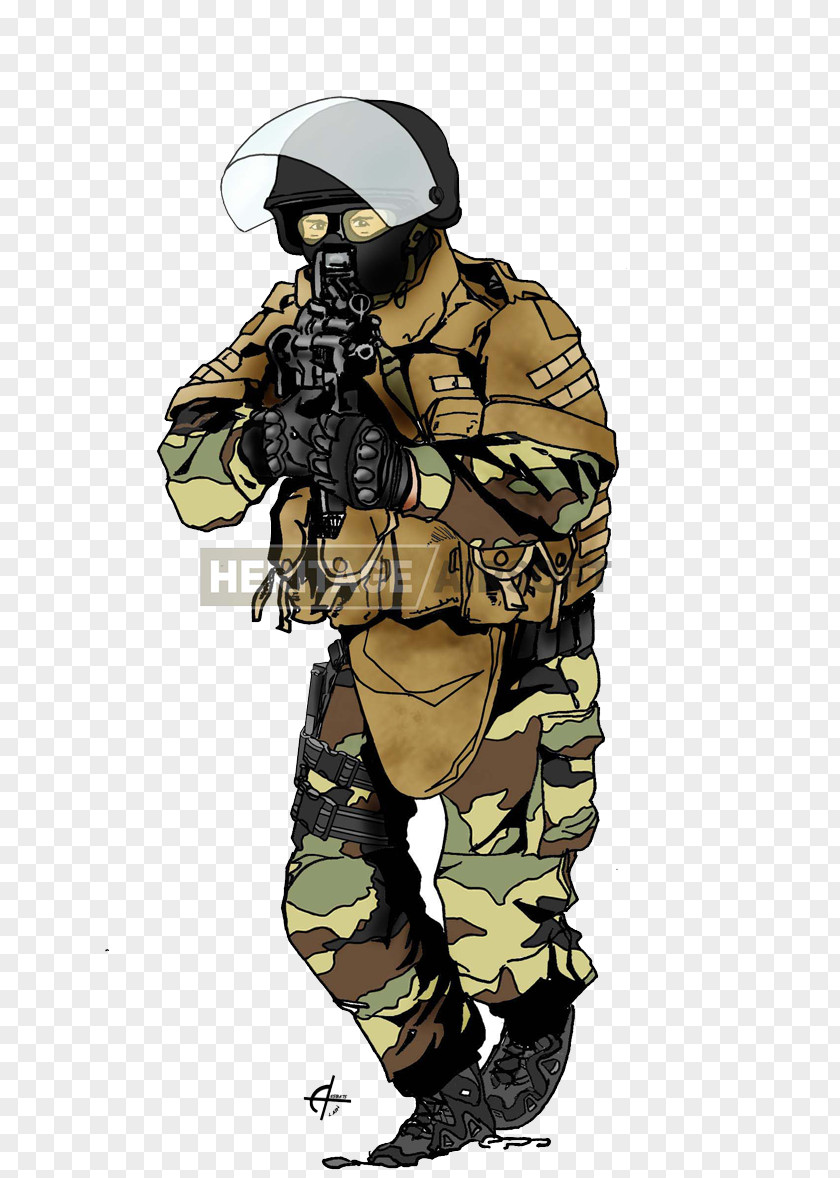 Soldier Military Camouflage Infantry Commando Parachutiste De L'air N° 10 PNG
