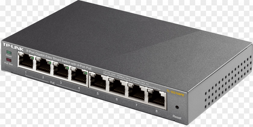 Switch TP-Link Power Over Ethernet Network Gigabit Port PNG