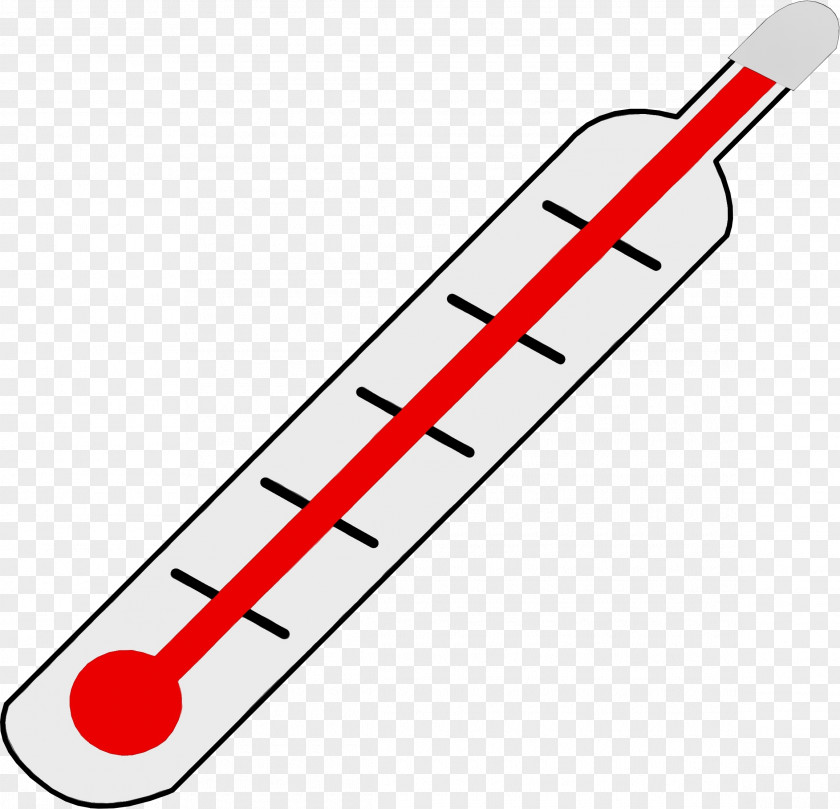 Thermometer Fever Cartoon Icon Cold PNG