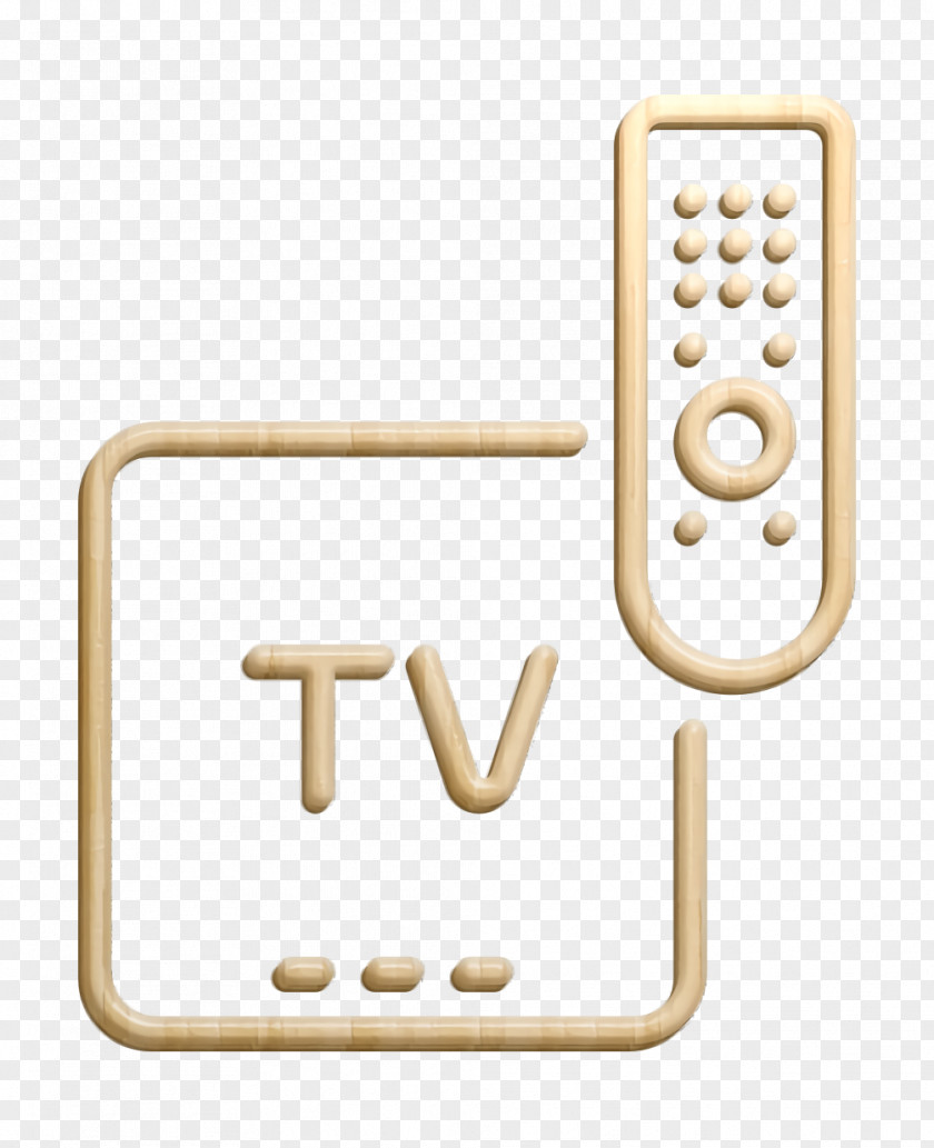 Tv Icon Remote Control Internet Of Things PNG